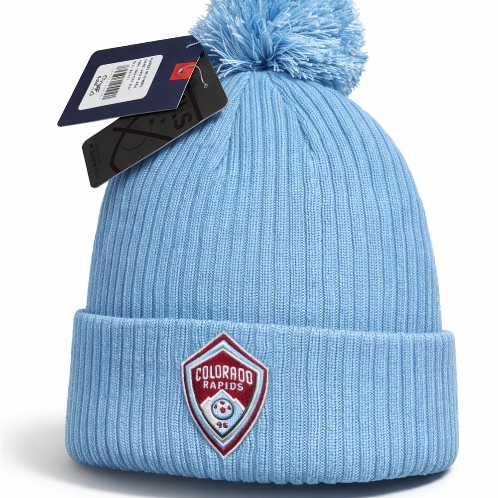 Fanatics Colorado Rapids Blue Knit Beanie O/S NWT